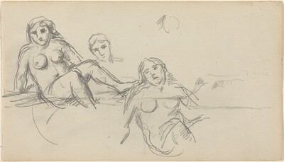 Seated Bather [verso]