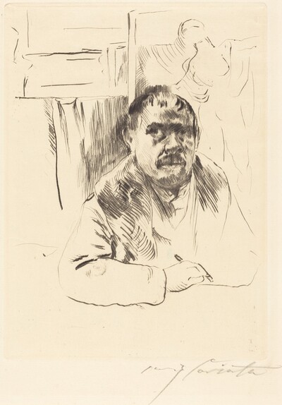 Selbstbildnis im Pelz (Self-Portrait in a Fur Coat)