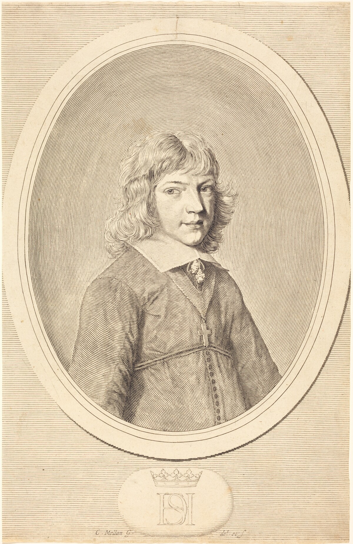 Henri de Savoie, Duc de Nemours by Claude Mellan