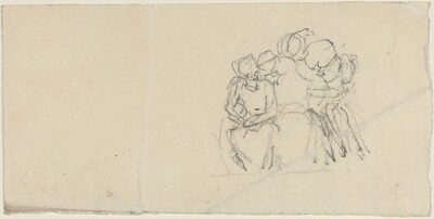 Group of Figures Surrounding Seated Figure