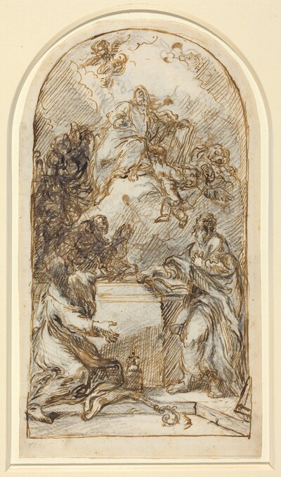 The Apotheosis of Saint Mark [recto and verso]
