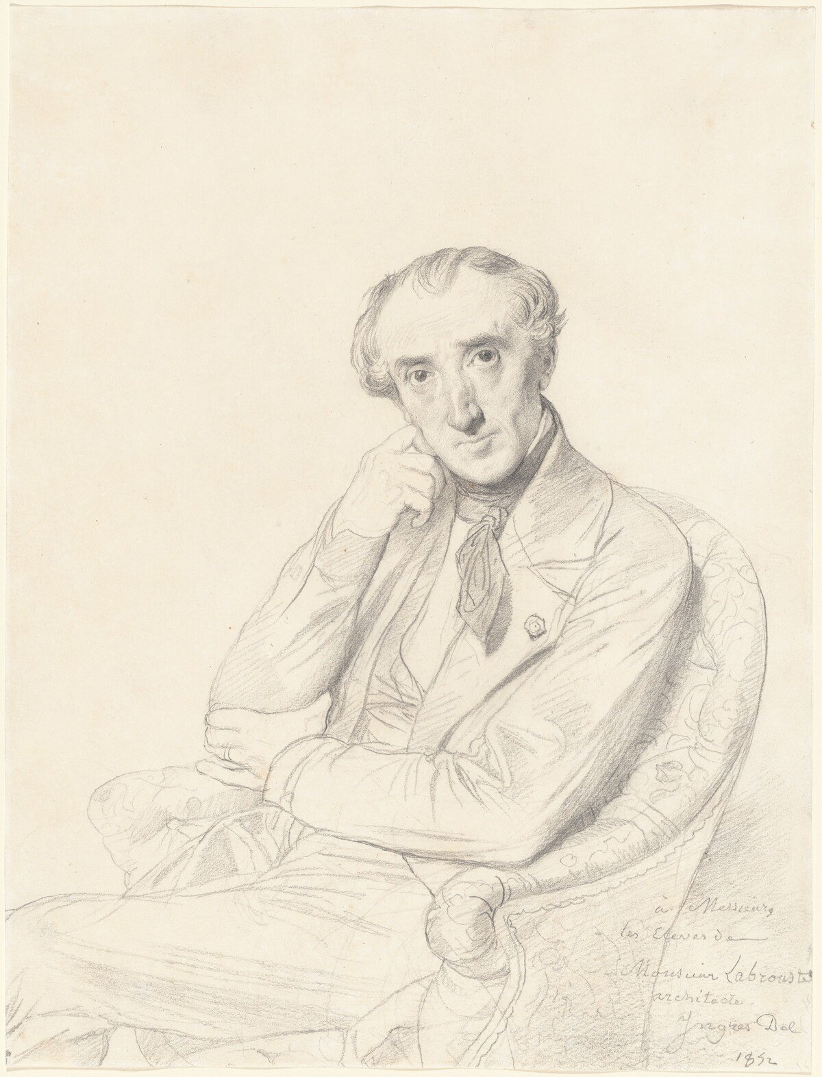 Henri Labrouste by Jean-Auguste-Dominique Ingres