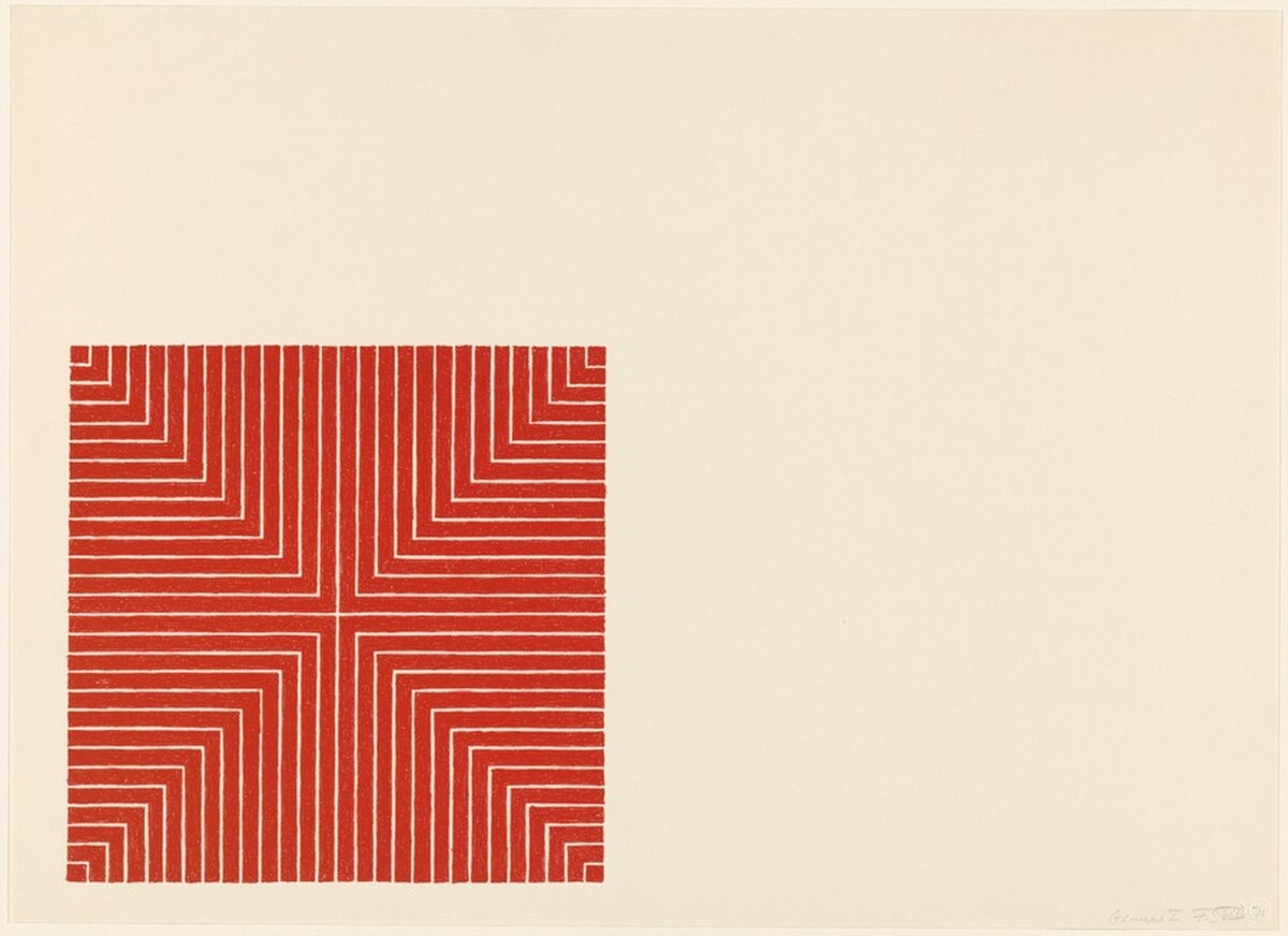 Delaware Crossing by Frank Stella