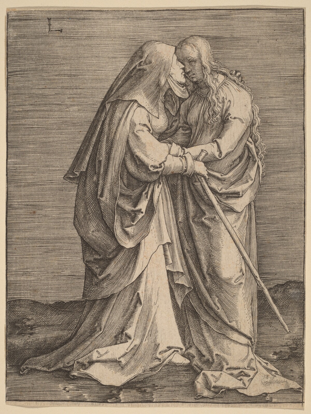 The Visitation by Lucas van Leyden