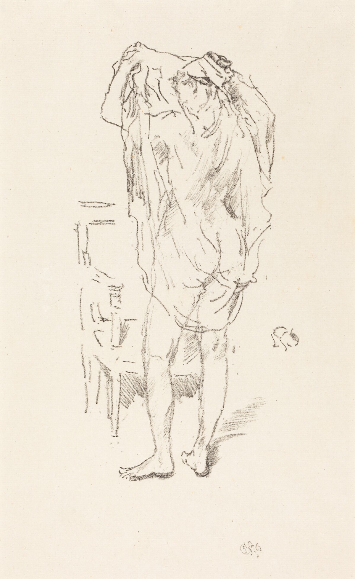 Study by James McNeill Whistler