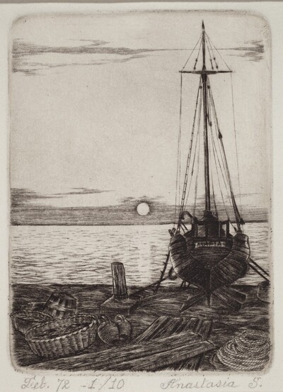 Ship at Sunrise