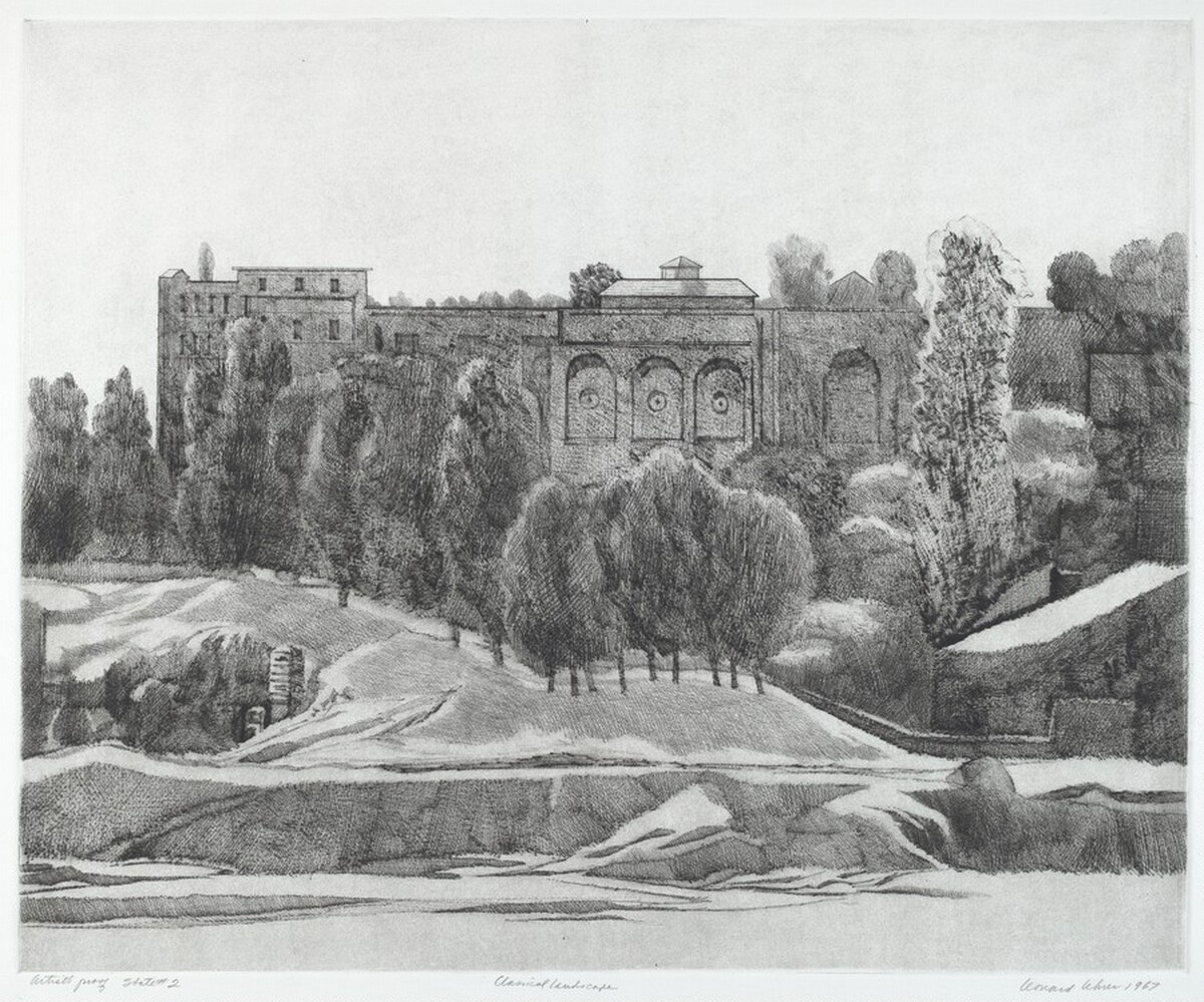 Classical Landscape by Leonard Lehrer