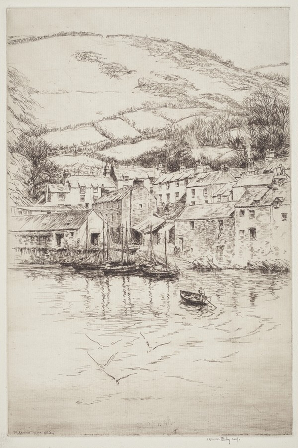 Polperro, No.2 by Kerr Eby