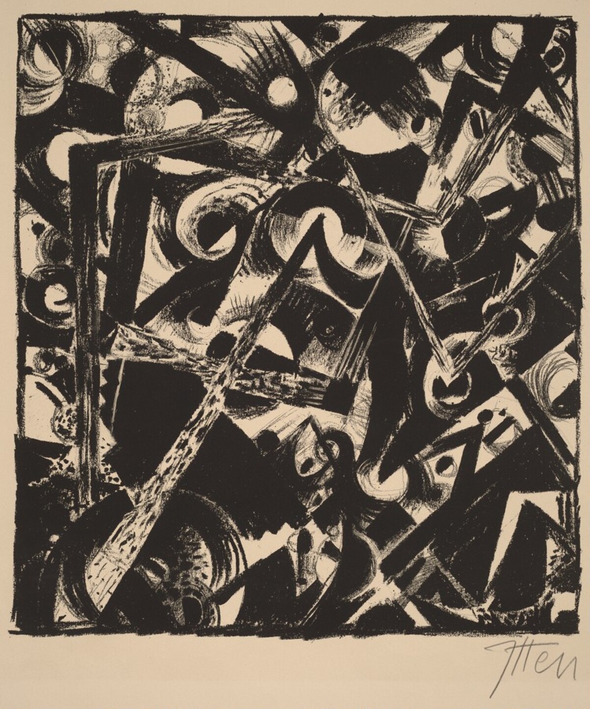 Komposition by Johannes Itten