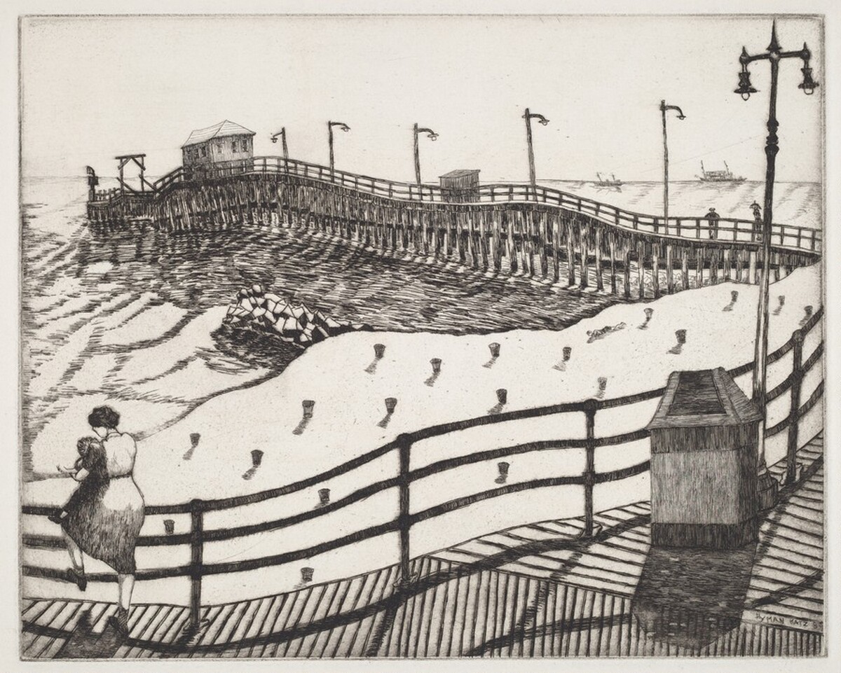 Boardwalk by Hyman William Katz