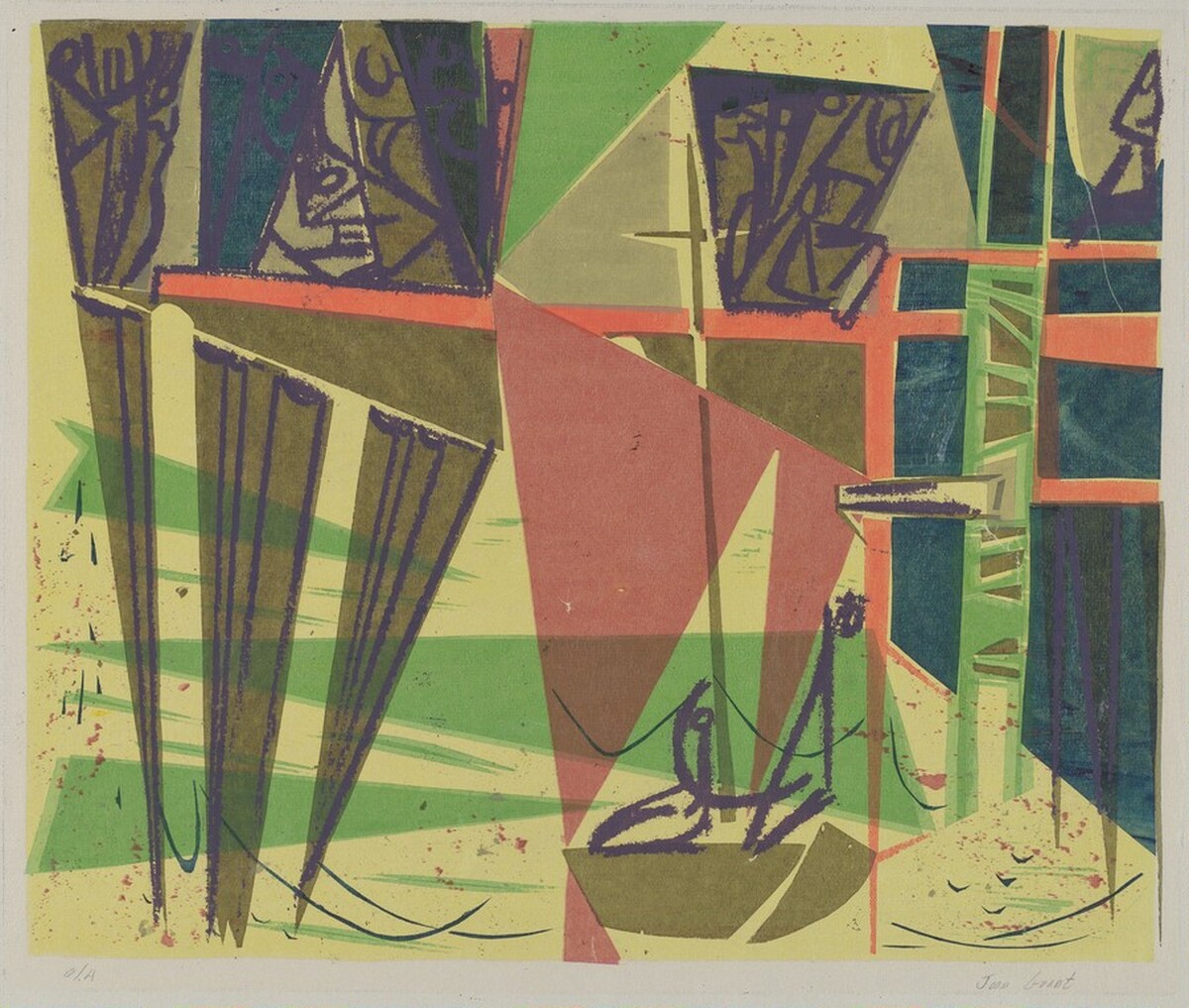 Untitled (Abstract) by Joan Grant