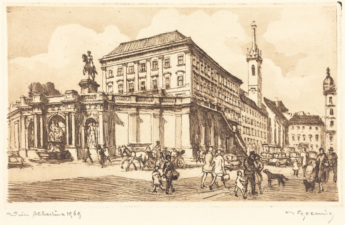 Albertina, Vienna by Attributed to Helmut Goering