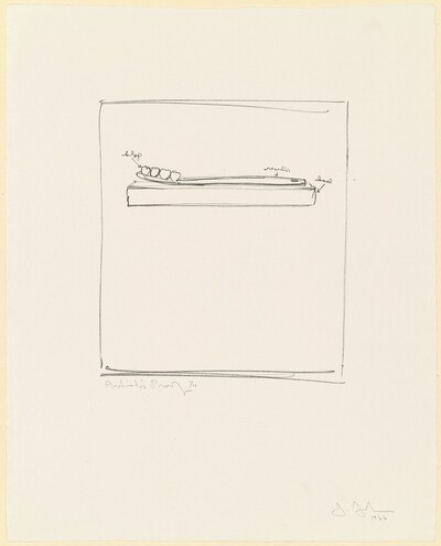 The Critic Smiles [artist's proof]