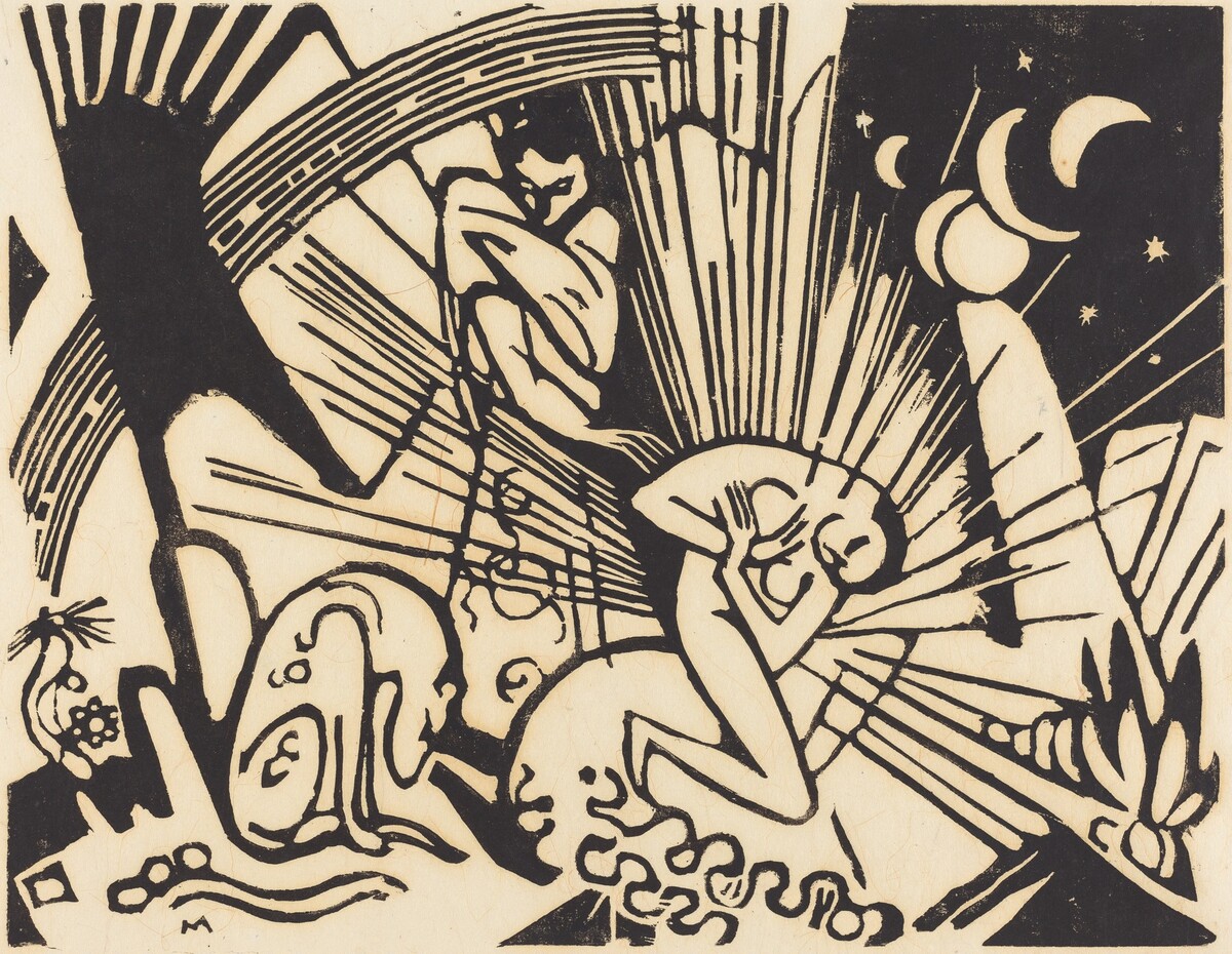 Reconciliation (Versoehnung) by Franz Marc
