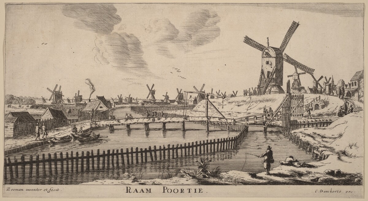 Raam Gate (Raam Poortie) by Reinier Nooms, called Zeeman