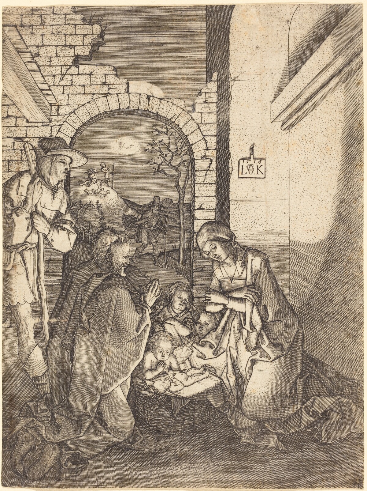 The Nativity by Ludwig Krug