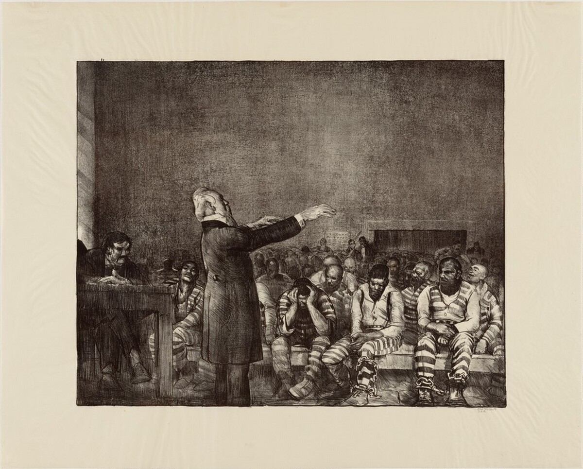 Benediction in Georgia by George Bellows