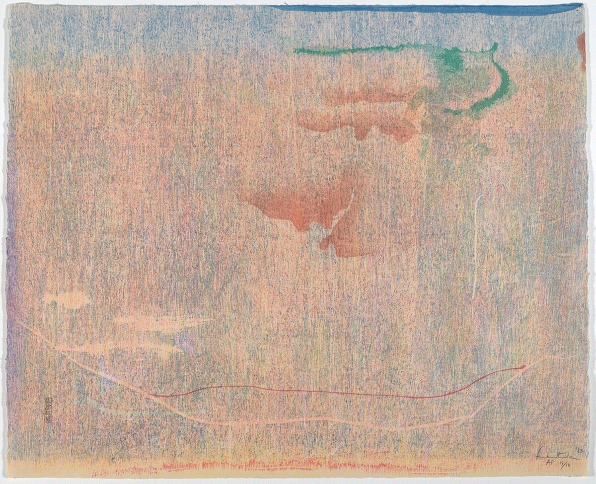 Cedar Hill by Helen Frankenthaler