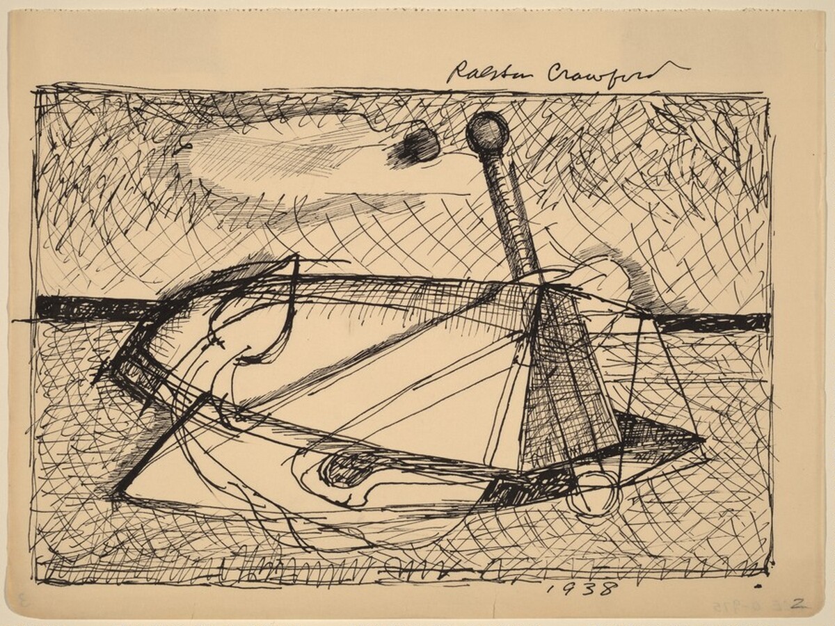 Anchor by Ralston Crawford