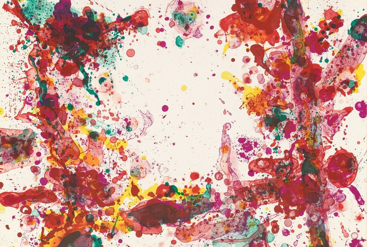 Yunan by Sam Francis