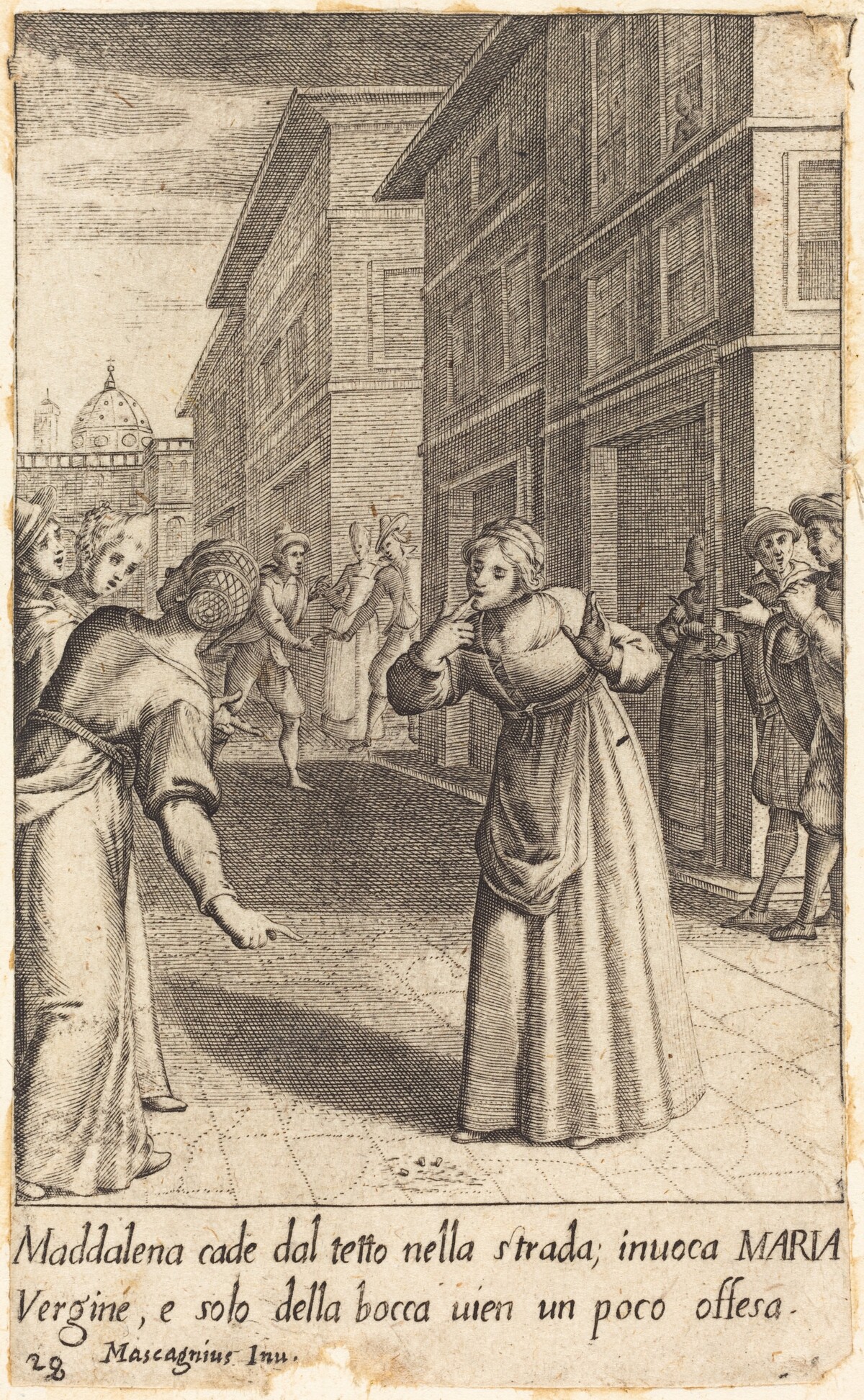 Maddalena by Jacques Callot after Donato Mascagni