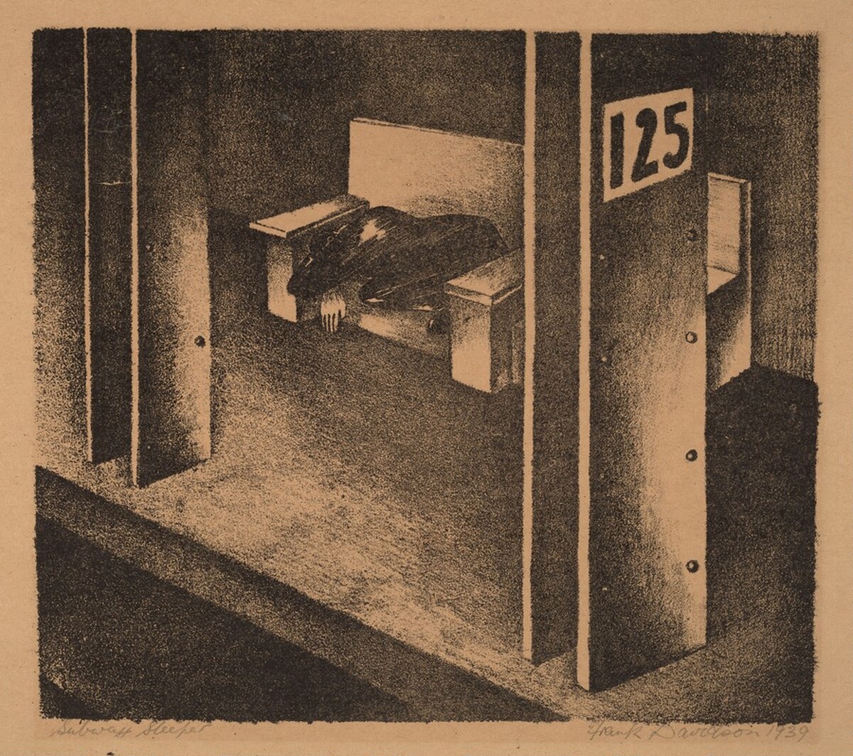 Subway Sleeper by Frank Davidson