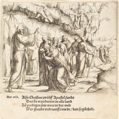Christ Charges the Apostles of their Mission