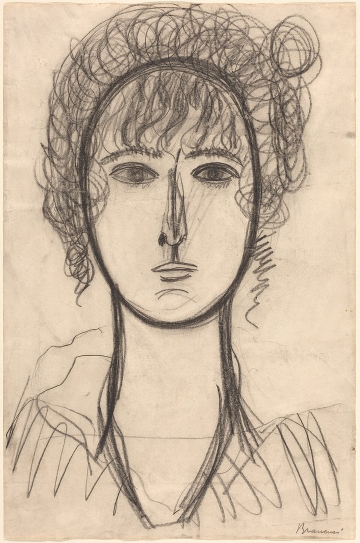 Woman's Head by Constantin Brâncuși