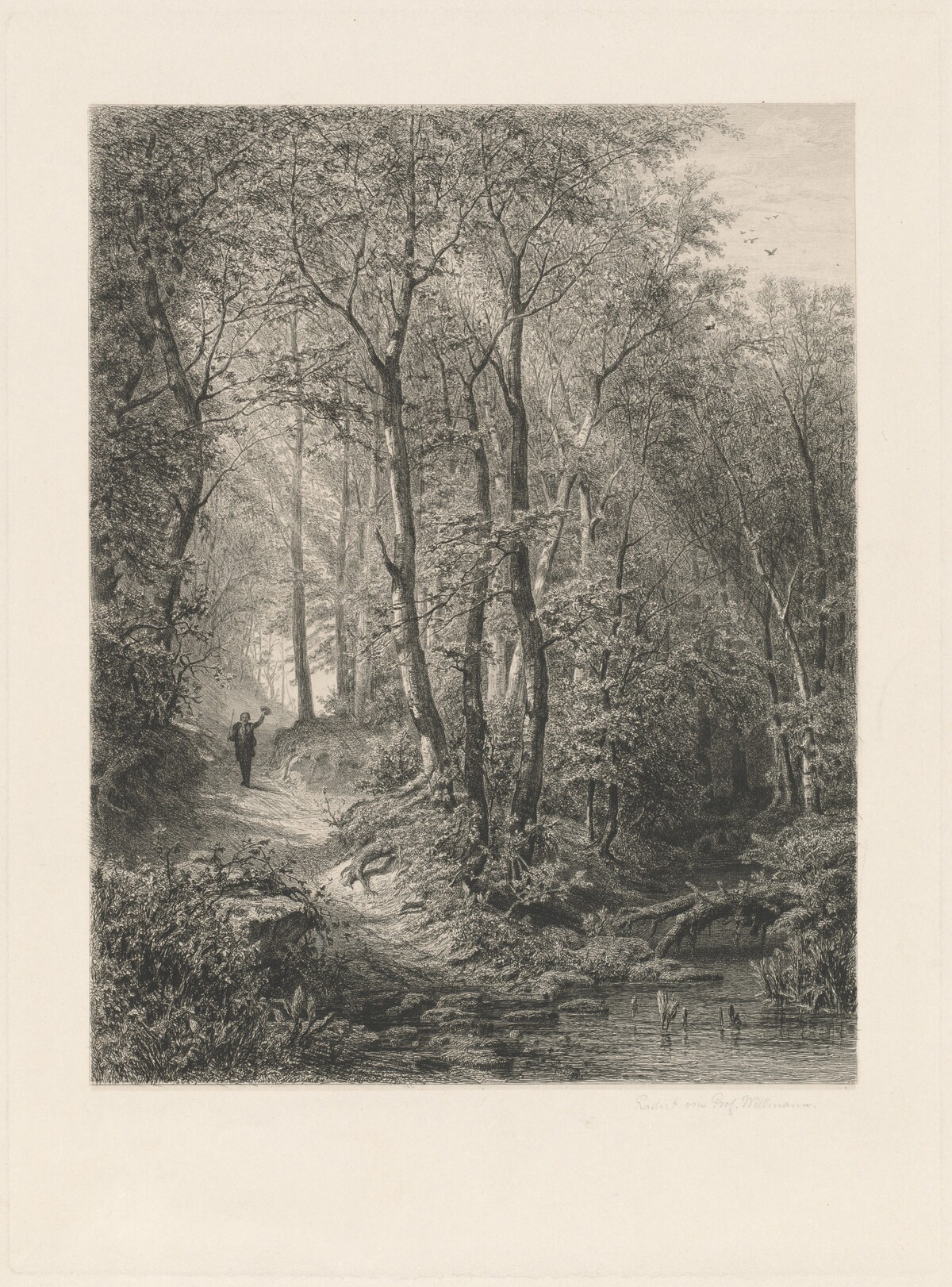 Spring by Eduard Willmann, after Julius Mařák