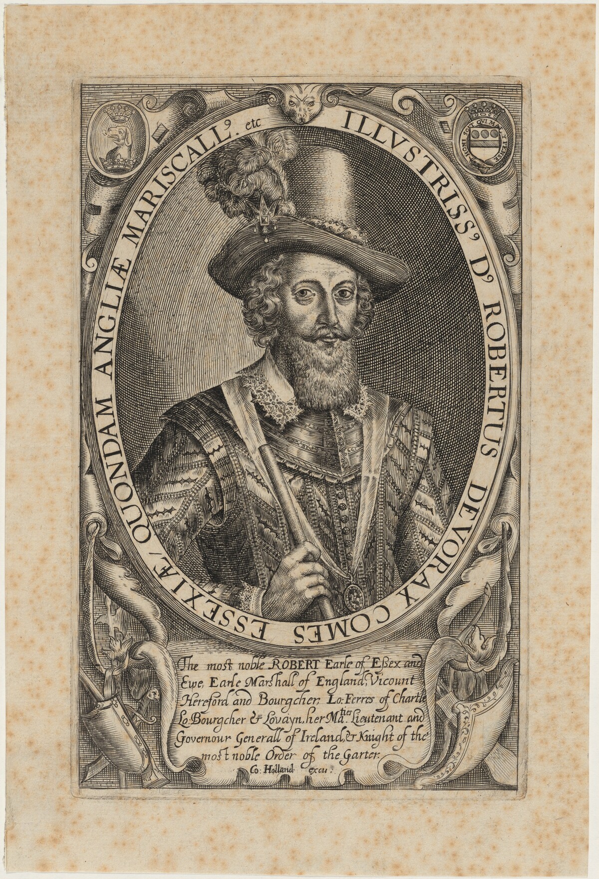 Robert Devereux, Second Earl of Essex by Unknown Artist