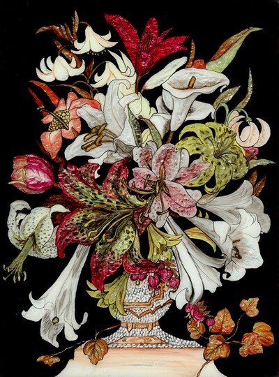 Vase of Lilies