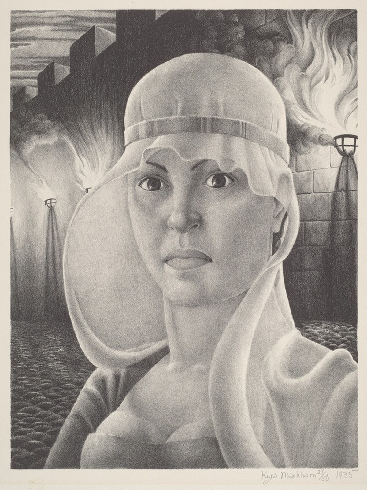 Lady Macbeth (Self-Portrait) by Kyra Markham