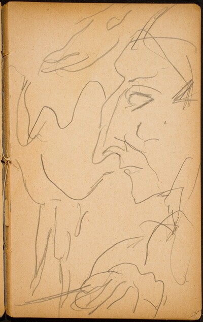 Artist oder Clown mit Tier (Performer with Animal) [p. 39]