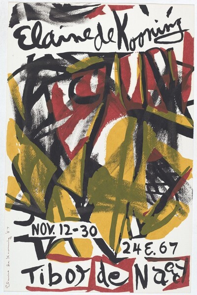 Untitled (Elaine de Kooning, Tibor De Nagy)