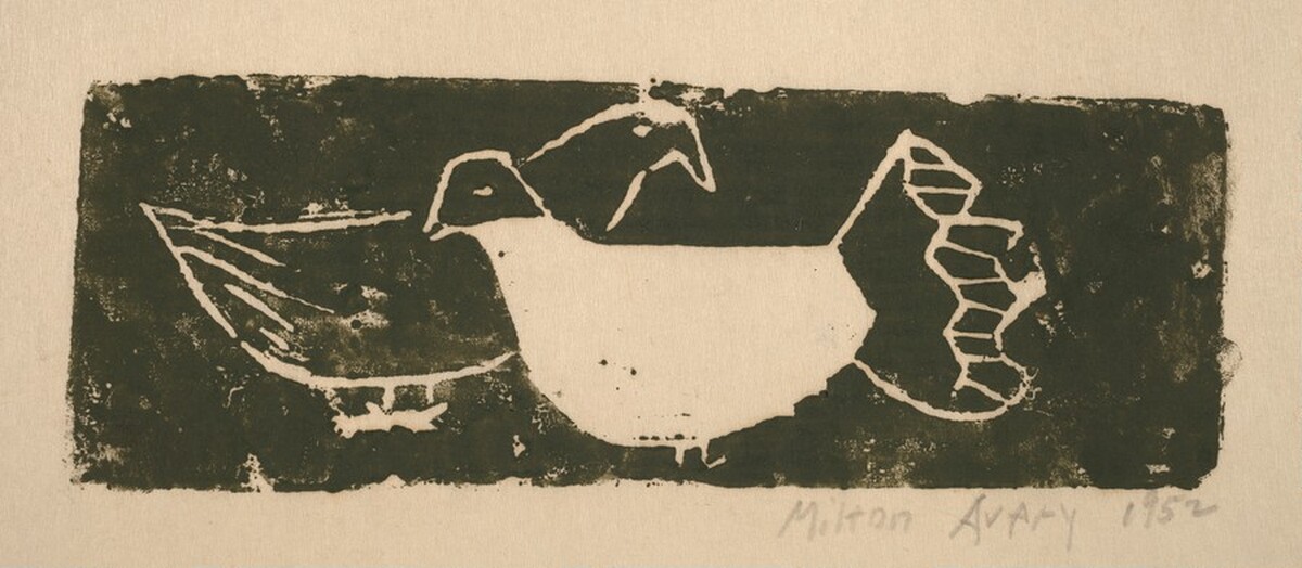 Two Birds by Milton Avery