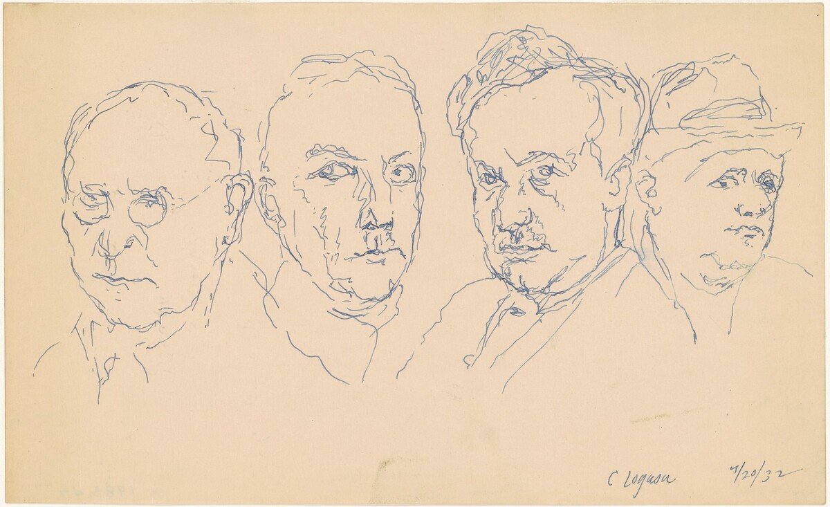 Four Men by Charles Logasa