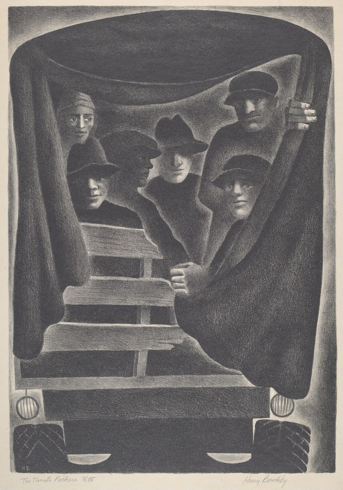 The Tomato Pickers by Harry Brodsky