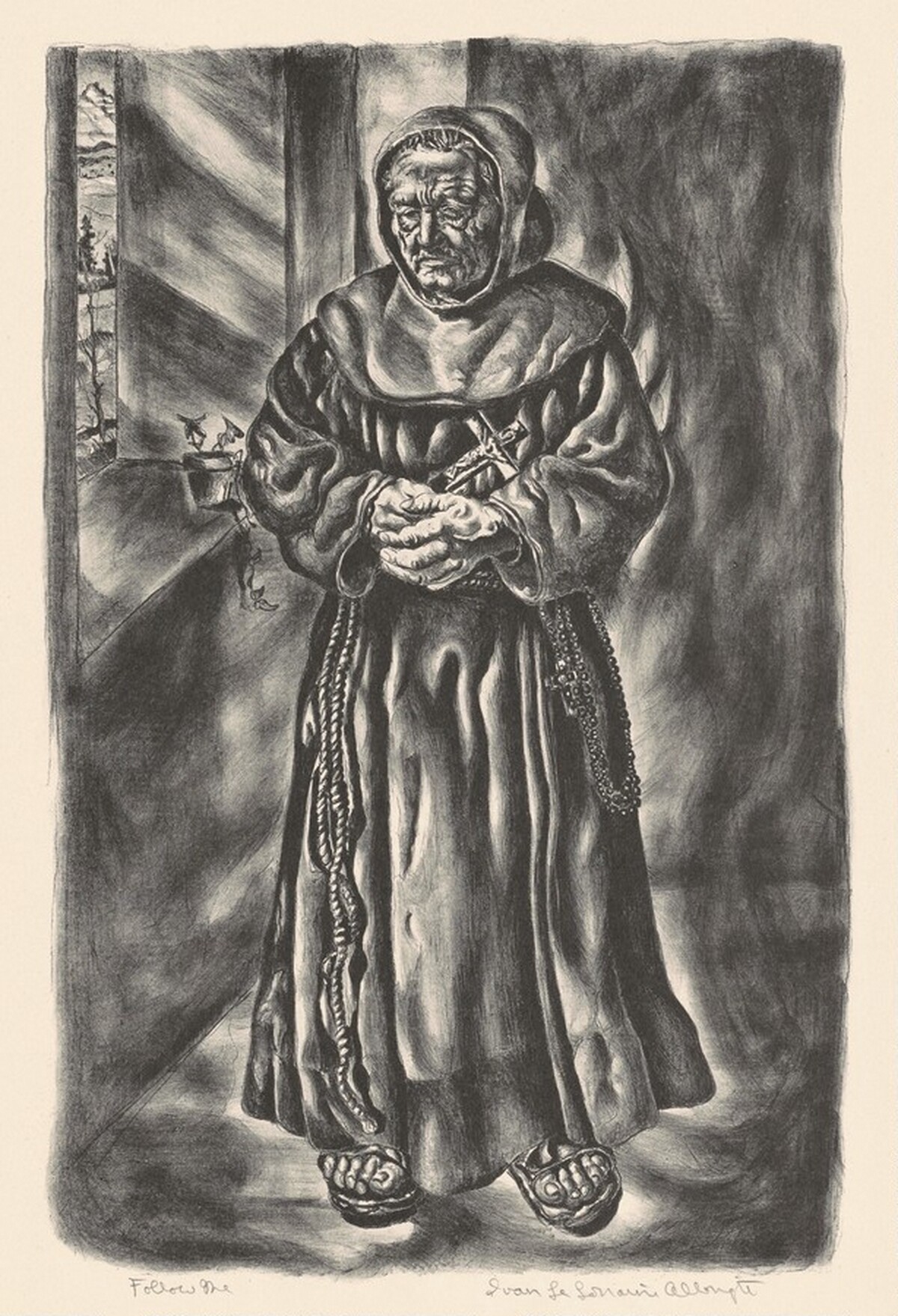 Follow Me by Ivan Albright