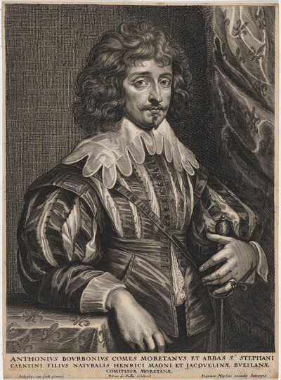 Anthony Bourbon, Count Mouretan