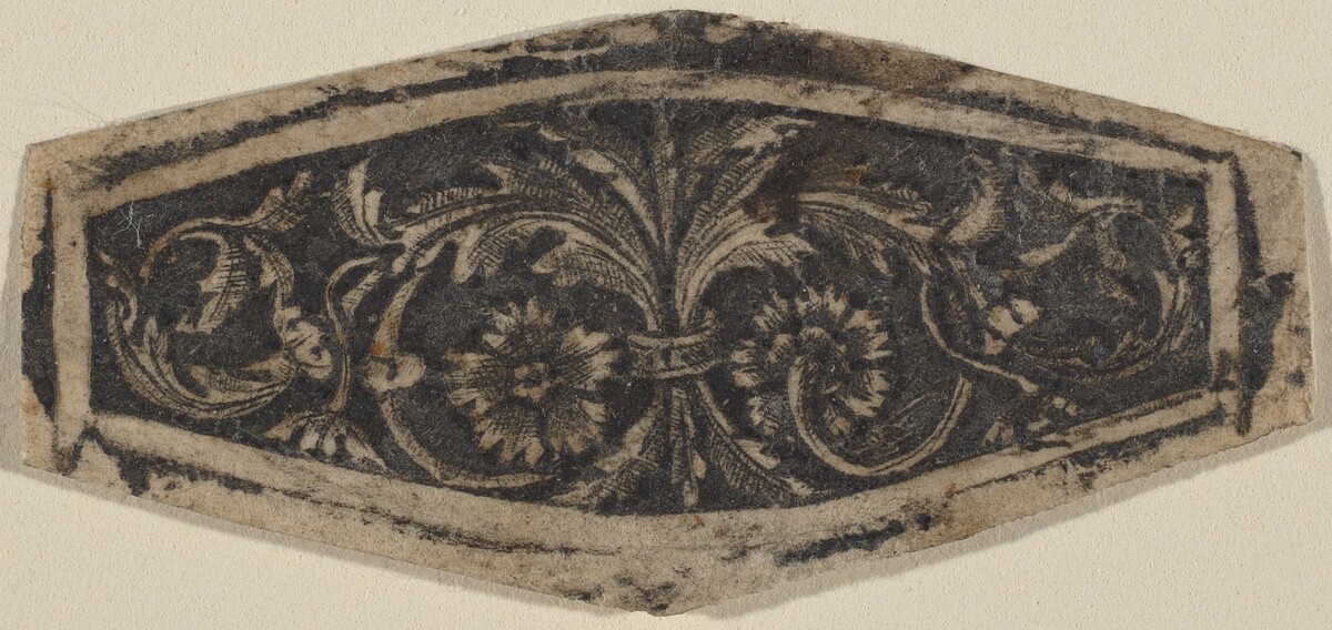 Ornament in Hexagonal Shape by Circle of Francesco Francia
