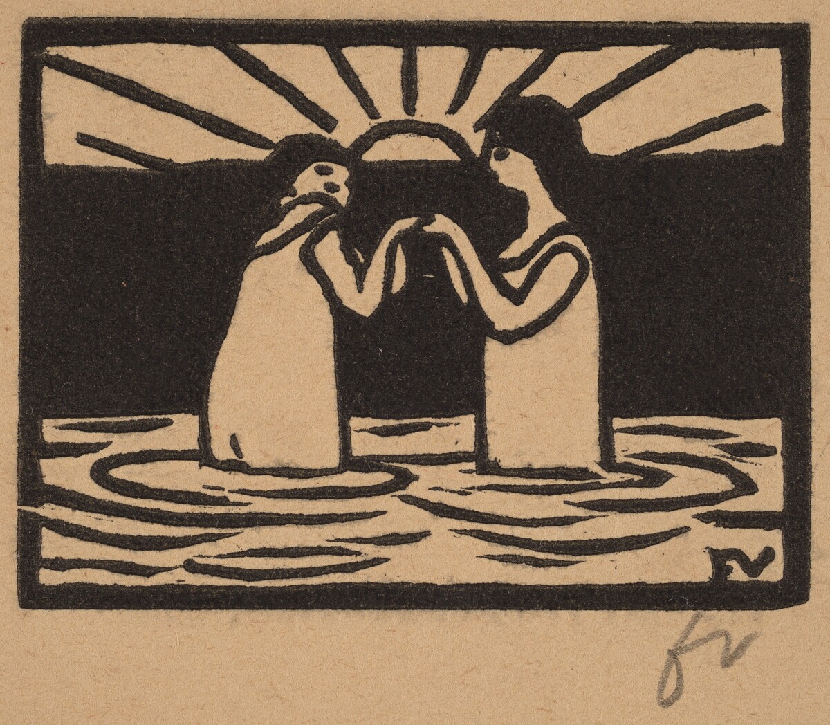 Playing in the Sun (Jeux au soleil) by Félix Vallotton