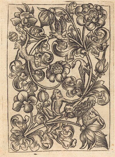 Ornament with Wild Folk