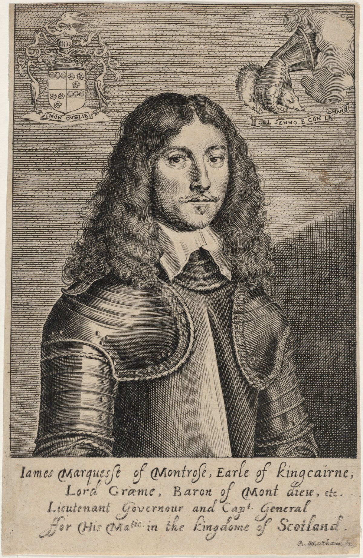 James Graham, First Marquess of Montrose by Adriaen Matham