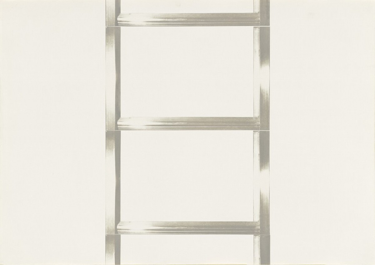 20 Foot Ladder for any Size Wall [VII] by Vito Acconci