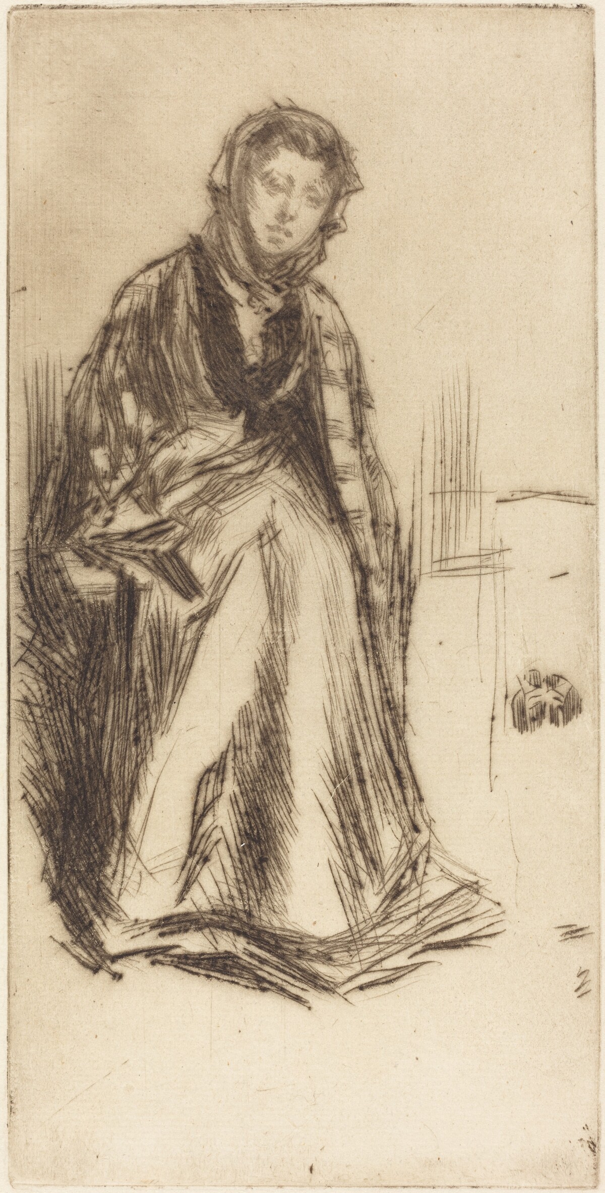 The Scotch Widow by James McNeill Whistler