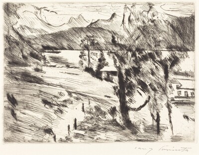 Walchensee landschaft (Walchensee Landscape)