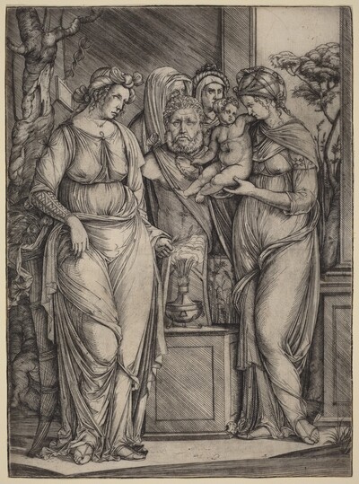 Large Sacrifice to Priapus