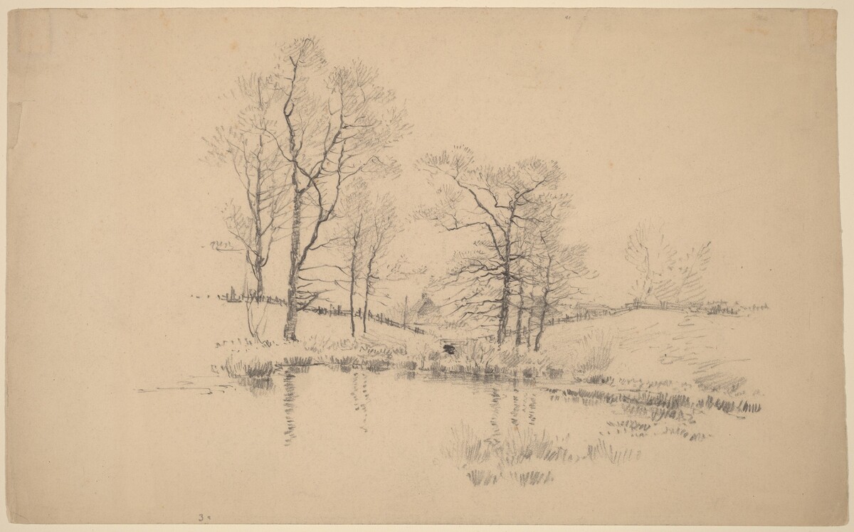 Meadow Pond, New York by Charles Frederick William Mielatz