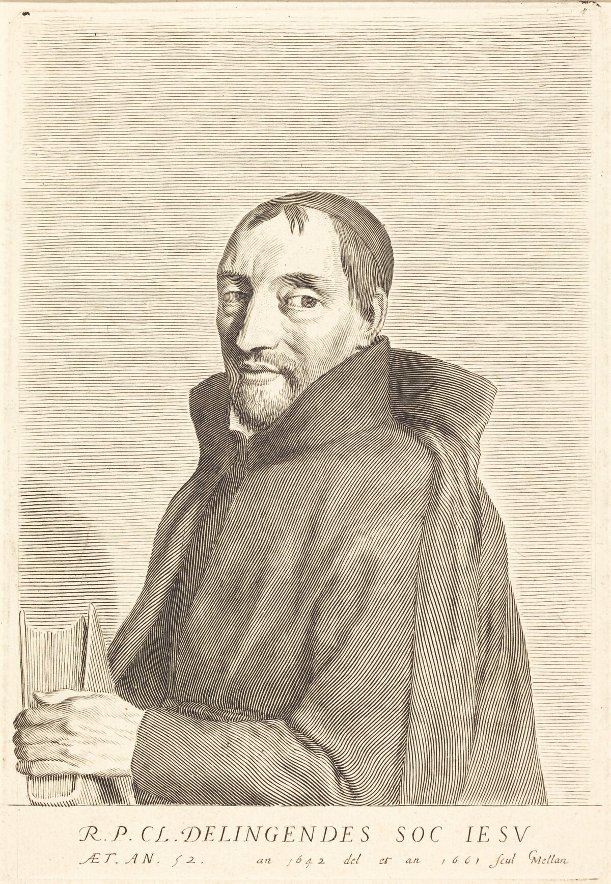 Claude de Lingendes by Claude Mellan