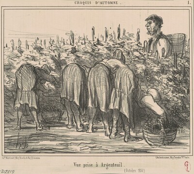 Vue prise a Argenteuil (Octobre 1856)